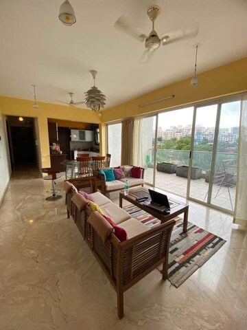 Living Room in 3 BHK Apartment at Marvel Isola, Mohammadwadi – for Rent