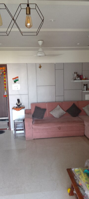 Living Room in 1.5 BHK Apartment at Galaxy Exotica, Vile Parle East – for Sale