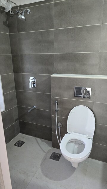 Bathroom in 2 BHK Apartment at Rustomjee Erika, Bandra East – for Rent
