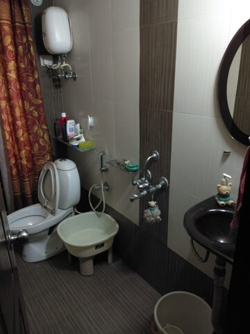 Bathroom in 2 BHK Apartment at Sector 11 Kopar Khairane – for Sale