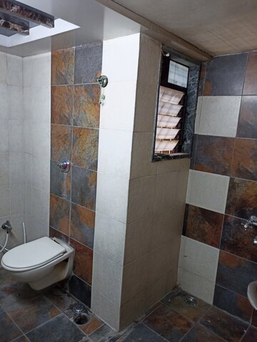 Bathroom in 3 BHK Apartment at Madhav Sankalp, Kalyan West – for Rent