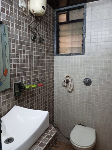 Bathroom in 3 BHK Apartment at Madhav Sankalp, Kalyan West – for Rent
