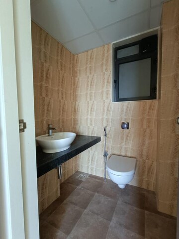 Bathroom in 2 BHK Apartment at Lodha Quality Home Tower 2, Majiwada – for Rent