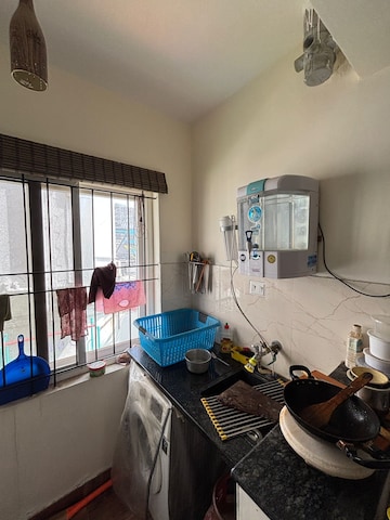 Kitchen in 2 BHK Apartment at Saibya Square, Begur – for Sale