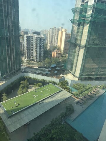Balcony in 3 BHK Apartment at Oberoi Sky City, Borivali East – for Rent