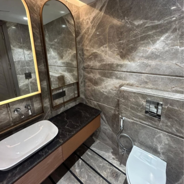 Attached Bathroom in 3 BHK Builder Floor at Chattarpur – for Rent