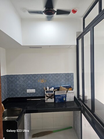Kitchen in Studio Apartment at Lodha Quality Home Tower 2, Majiwada – for Rent