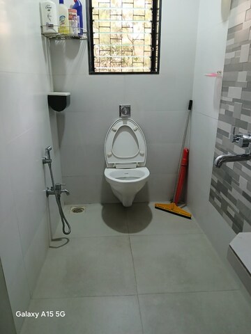 Bathroom in 2 BHK Apartment at Gokuldham Complex, Goregaon East – for Rent