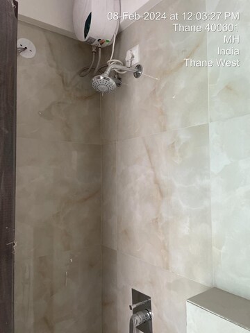 Bathroom in 1 BHK Apartment at Raymond Ten X Habitat, Pokhran Road No 2 – for Sale