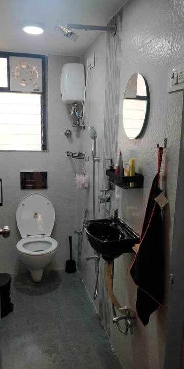 Bathroom in 3 BHK Apartment at Santacruz West – for Sale
