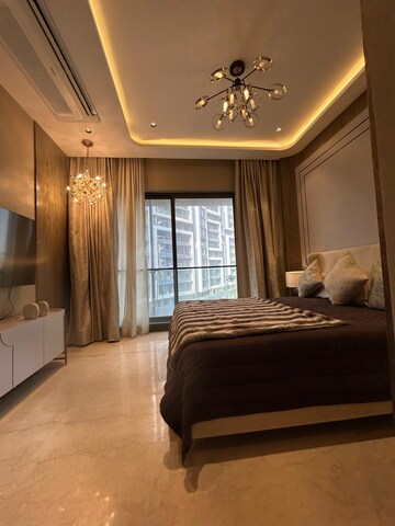 Bedroom in 3 BHK Apartment at Adani Ten BKC, Bandra East – for Sale