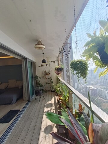 Balcony in 3 BHK Apartment at Imperial Heights Goregaon West, Goregaon West – for Rent