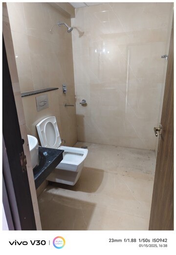 Bathroom in 2 BHK Apartment at Rishita Manhattan, Gomti Nagar – for Rent