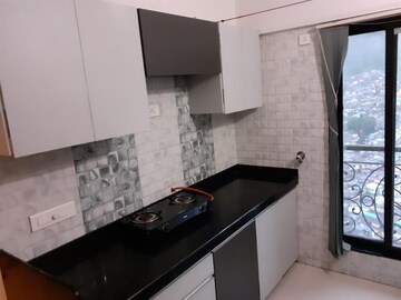 Kitchen in 1 RK Apartment at Mayfair Housing Hillcrest, Vikhroli West – for Rent