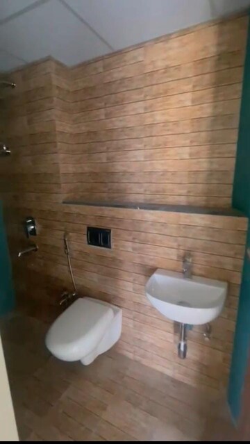 Bathroom in 2 BHK Apartment at Lodha Crown Quality Homes, Majiwada – for Rent