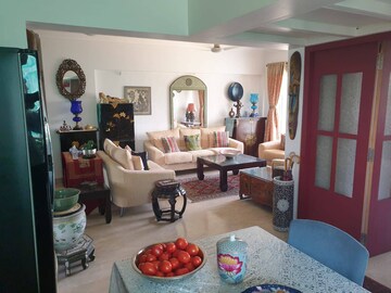 Living Room in 4 BHK Apartment at Rizvi Silver Springs, Bandra West – for Sale