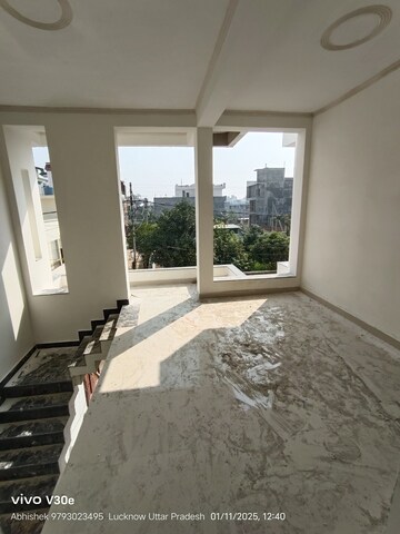 Balcony in 3 BHK Independent House at Jankipuram Extension – for Sale