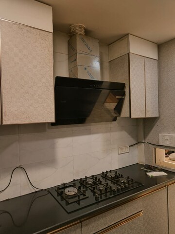 Kitchen in 3 BHK Builder Floor at Ansal Sushant Lok I, Sector 43 – for Rent