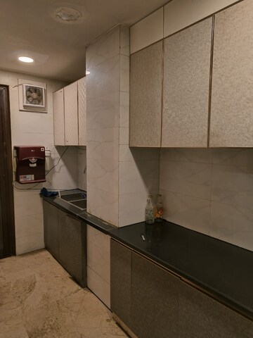 Kitchen in 3 BHK Builder Floor at Ansal Sushant Lok I, Sector 43 – for Rent