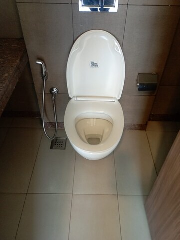 Bathroom in 2 BHK Apartment at Shapoorji Pallonji Vicinia, Powai – for Rent