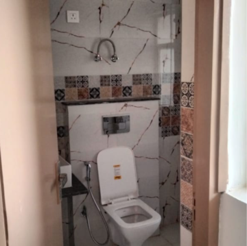 Bathroom in 3 BHK Apartment at Pareena Coban Residences, Sector 99a – for Rent
