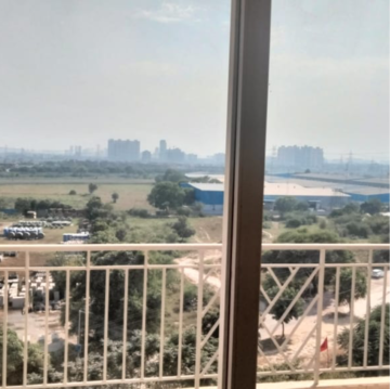 Balcony in 3 BHK Apartment at Pareena Coban Residences, Sector 99a – for Rent