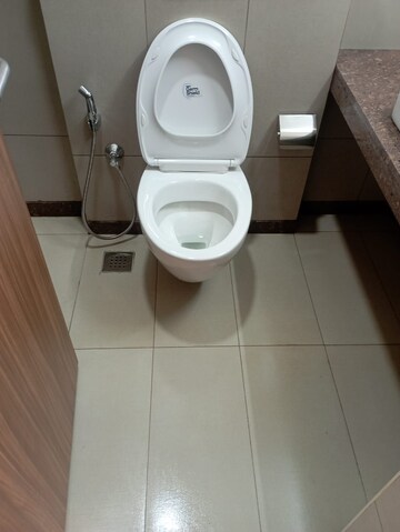 Bathroom in 2 BHK Apartment at Shapoorji Pallonji Vicinia, Powai – for Rent