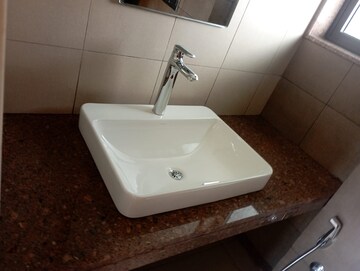 Bathroom in 2 BHK Apartment at Shapoorji Pallonji Vicinia, Powai – for Rent