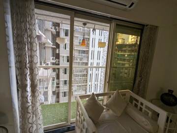 Living Room in 3 BHK Apartment at Chandak Paloma, Goregaon East – for Sale