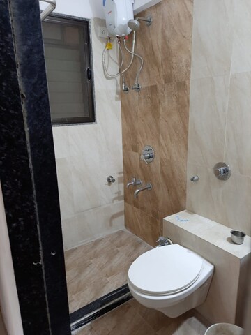 Bathroom in 2 BHK Apartment at Raunak Park View, Ghodbunder Road – for Sale