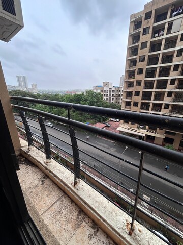 Balcony in 2 BHK Apartment at K Raheja Heights, Malad East – for Rent