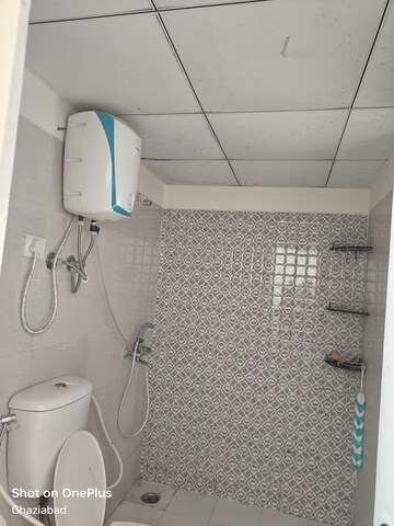 Bathroom in 2 BHK Apartment at Geotech Pristine Avenue, Sector 16c Greater Noida – for Rent