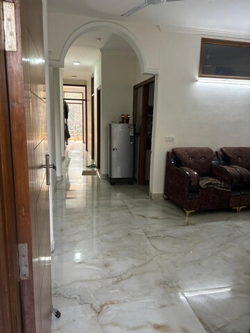 Living Room in 2 BHK Builder Floor at Malviya Nagar – for Rent