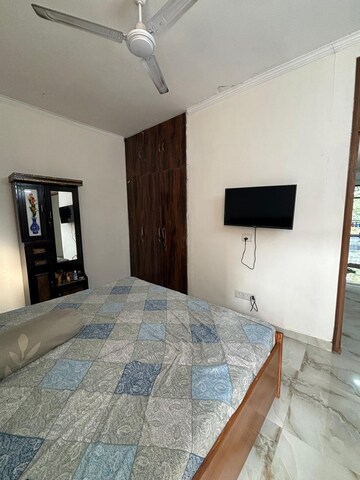 Bedroom in 2 BHK Builder Floor at Malviya Nagar – for Rent