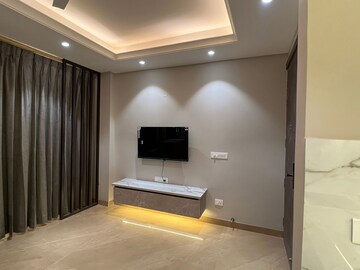 Living Room in 2 BHK Builder Floor at Ansal Sushant Lok I, Sector 43 – for Rent