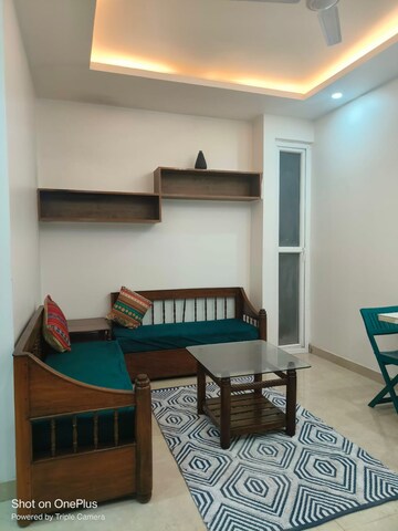 Living Room in 2 BHK Builder Floor at Sushant Lok 2, Sector 57 – for Rent