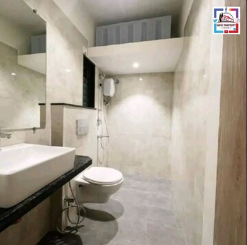 Bathroom in 1 BHK Apartment at Shripal Shanti, Virar West – for Rent