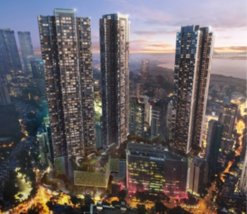 4 BHK Apartment For Rent in Rustomjee Crown, Gokhale Road