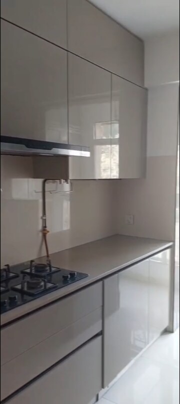 Kitchen in 3 BHK Apartment at Hiranandani Meadows, Manpada – for Rent