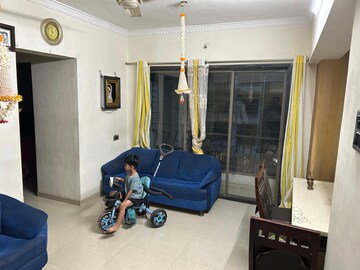 Living Room in 1 BHK Apartment at Vrindavan Garden Co Hs Society, Kalyan West – for Sale