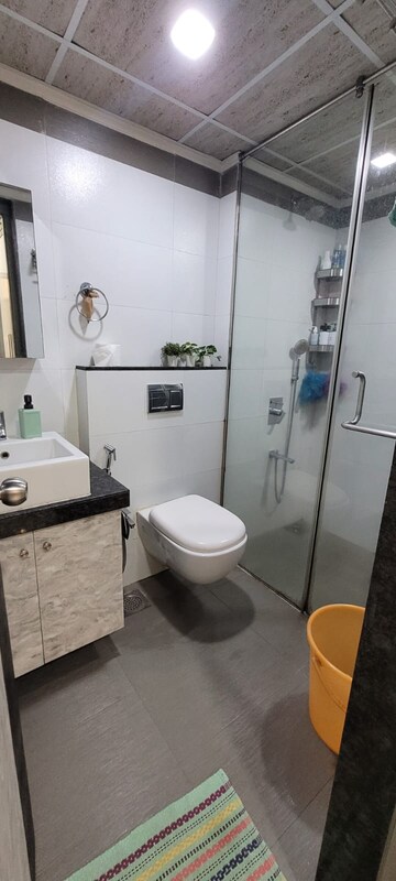 Bathroom in 2 BHK Apartment at Rustomjee Urbania Azziano, Majiwada – for Sale