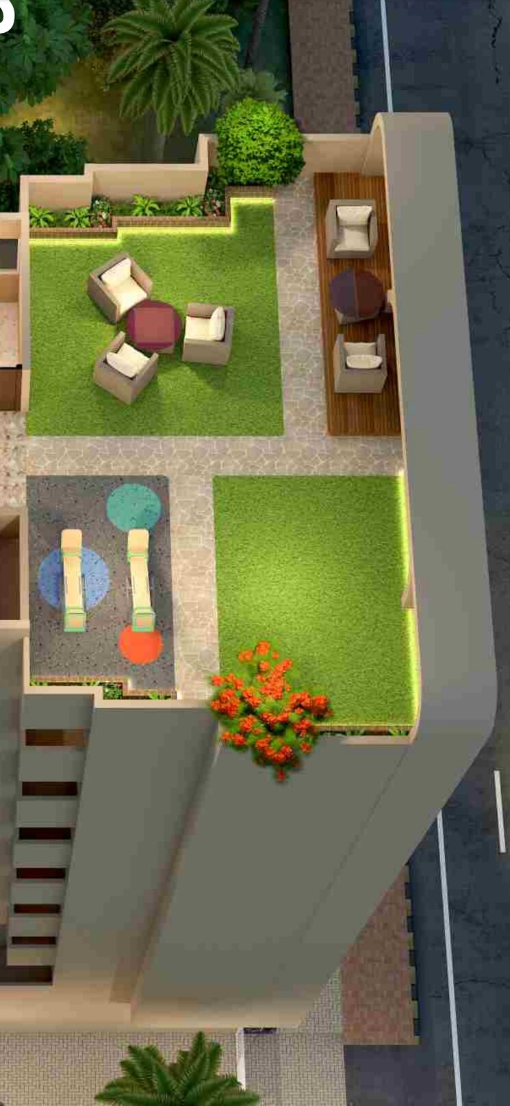 Terrace, ulwe 1 Bedroom 445 Sq.Ft. Apartment In Ulwe Navi Mumbai 8080676