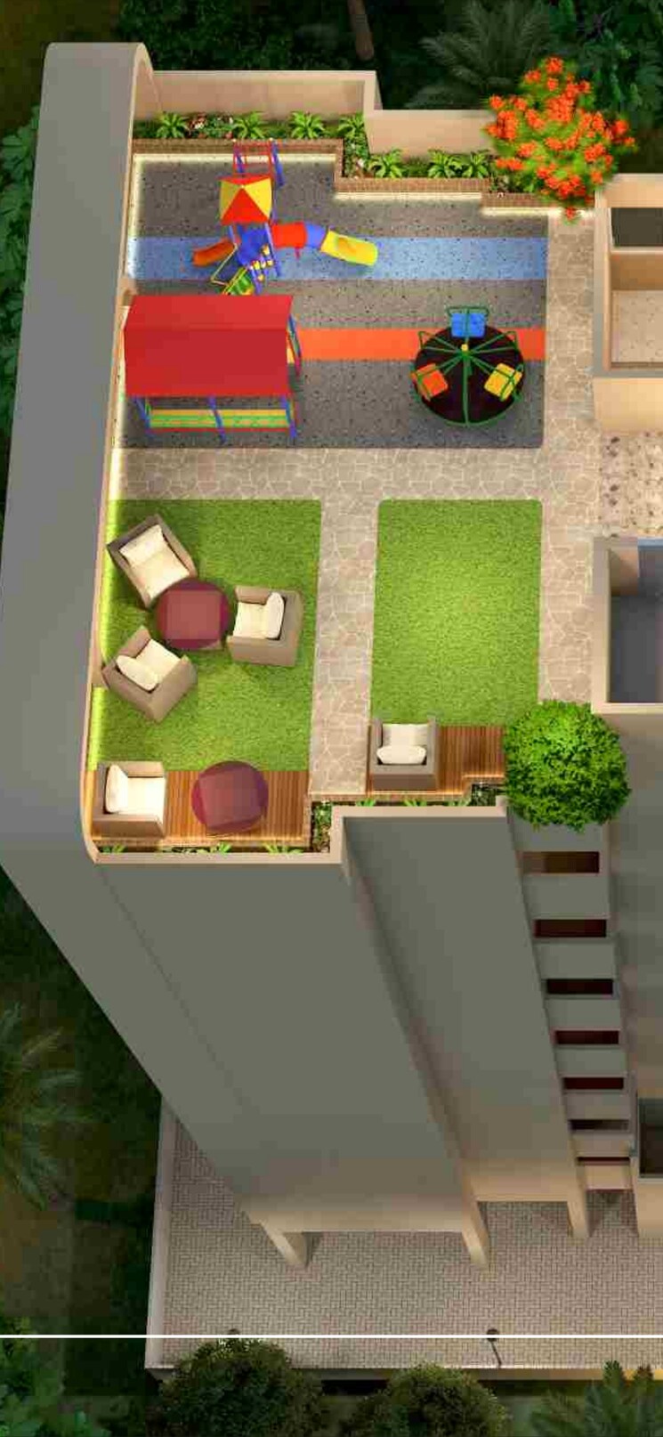 Terrace, ulwe 1 Bedroom 445 Sq.Ft. Apartment In Ulwe Navi Mumbai 8080676