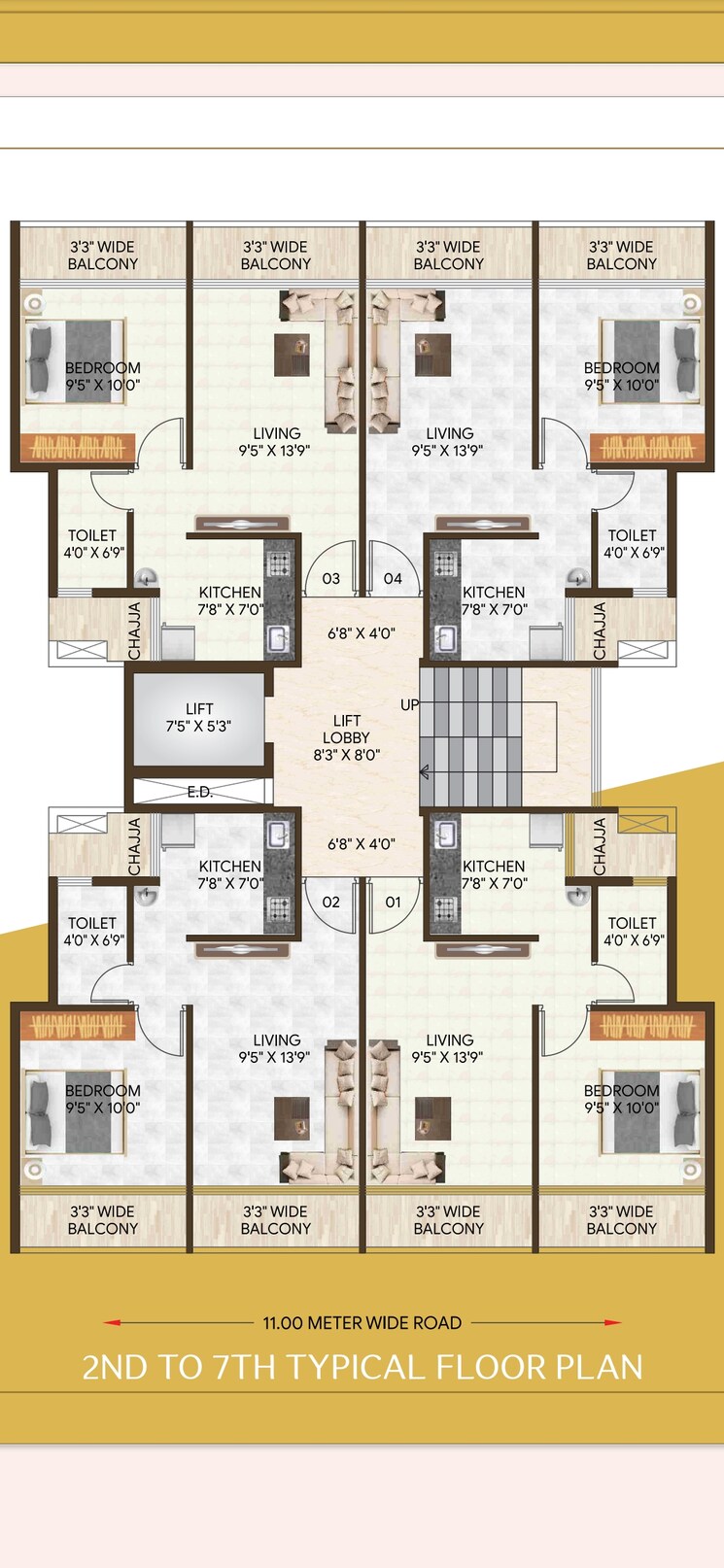 Master Plan, ulwe 1 Bedroom 445 Sq.Ft. Apartment In Ulwe Navi Mumbai 8080676