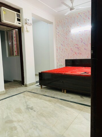 Bedroom in 1 BHK Builder Floor at Ansal Sushant Lok I, Sector 43 – for Rent