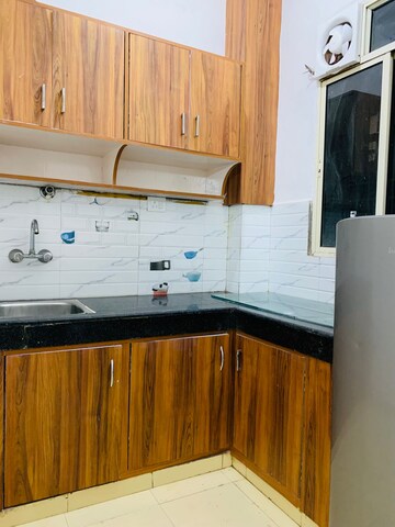 Kitchen in 1 BHK Builder Floor at Ansal Sushant Lok I, Sector 43 – for Rent