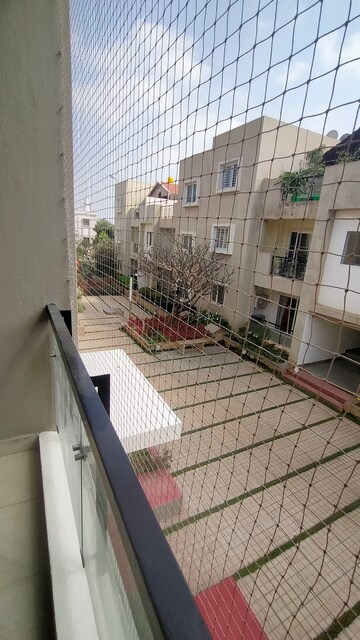 Balcony in 3.5 BHK Villa at Yelahanka New Town – for Rent