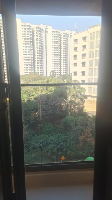 Balcony in 3 BHK Apartment at Hiranandani Gardens Lake Castle, Powai – for Rent