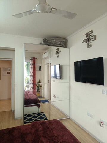 Living Room in 3 BHK Apartment at DLF The Skycourt, Sector 86 – for Rent