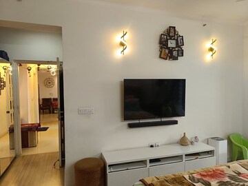 Living Room in 3 BHK Apartment at DLF The Skycourt, Sector 86 – for Rent